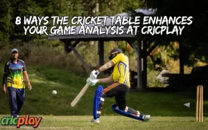 cricket table